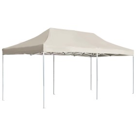 Carpa plegable profesional de aluminio crema 6x3 m de , Carpas y cenadores - Ref: Foro24-45501, Precio: 234,96 €, Descuento: %