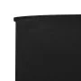 Paravientos de playa de 9 paneles tela negro 1200x160 cm de , Sombrillas - Ref: Foro24-47202, Precio: 114,60 €, Descuento: %