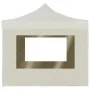 Carpa plegable profesional paredes aluminio color crema 2x2 m de , Carpas y cenadores - Ref: Foro24-48930, Precio: 159,87 €, ...