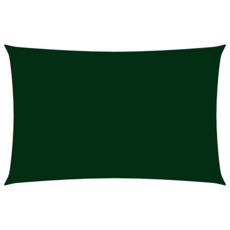 Toldo de vela rectangular tela Oxford verde oscuro 2x5 m de , Sombrillas - Ref: Foro24-135479, Precio: 39,78 €, Descuento: %