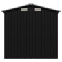 Caseta de jardín de acero gris antracita 204x132x186 cm de vidaXL, Cobertizos - Ref: Foro24-47028, Precio: 224,04 €, Descuent...