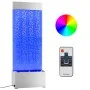 Columna burbujas LEDs RGB acero inoxidable acrílico 110 cm de , Fuentes y cascadas - Ref: Foro24-151400, Precio: 325,93 €, De...