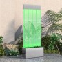 Columna burbujas LEDs RGB acero inoxidable acrílico 110 cm de , Fuentes y cascadas - Ref: Foro24-151400, Precio: 347,57 €, De...