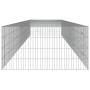 Jaula para conejos 5 paneles hierro galvanizado 541x109x54 cm de , Jaulas y habitáculos para animales pequeños - Ref: Foro24-...