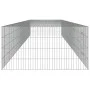 Jaula para conejos 5 paneles hierro galvanizado 541x109x54 cm de , Jaulas y habitáculos para animales pequeños - Ref: Foro24-...