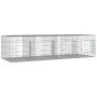 Jaula para conejos 4 paneles hierro galvanizado 217x79x54 cm de , Jaulas y habitáculos para animales pequeños - Ref: Foro24-1...