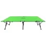 Folding lounger for 2 people green steel by , Loungers - Ref: Foro24-310351, Price: 112,57 €, Discount: %