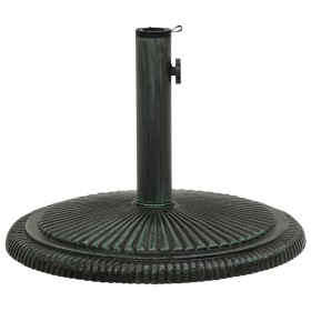Base de sombrilla de hierro fundido verde 45x45x30 cm de , Bases para sombrillas - Ref: Foro24-317769, Precio: 55,35 €, Descu...
