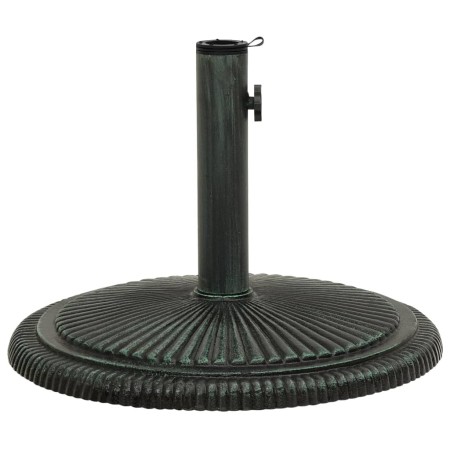 Base de sombrilla de hierro fundido verde 45x45x30 cm de , Bases para sombrillas - Ref: Foro24-317769, Precio: 55,35 €, Descu...