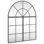 Espejo de pared arco de hierro negro 80x100 cm de , Espejos - Ref: Foro24-3200632, Precio: 145,37 €, Descuento: %