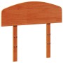 Cabecero de cama madera maciza de pino marrón cera 75 cm de , Cabeceros y pies de cama - Ref: Foro24-842525, Precio: 33,69 €,...