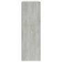 Estantería madera de ingeniería gris hormigón 60x24x76 cm de vidaXL, Librerías y estanterías - Ref: Foro24-800859, Precio: 32...