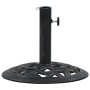 Base de sombrilla de hierro fundido negro y bronce 9 kg 40 cm de vidaXL, Bases para sombrillas - Ref: Foro24-47865, Precio: 4...