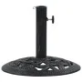 Base de sombrilla de hierro fundido negro y bronce 9 kg 40 cm de vidaXL, Bases para sombrillas - Ref: Foro24-47865, Precio: 4...