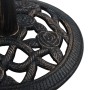 Base de sombrilla de hierro fundido negro y bronce 9 kg 40 cm de vidaXL, Bases para sombrillas - Ref: Foro24-47865, Precio: 4...
