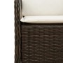 Set comedor de jardín 7 pzas con cojines ratán sintético marrón de , Conjuntos de jardín - Ref: Foro24-3211882, Precio: 746,0...