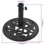 Base de sombrilla de hierro fundido negro y bronce 9 kg 40 cm de vidaXL, Bases para sombrillas - Ref: Foro24-47865, Precio: 4...