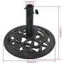 Base de sombrilla de hierro fundido negro y bronce 9 kg 40 cm de vidaXL, Bases para sombrillas - Ref: Foro24-47865, Precio: 4...