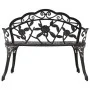 Banco de bistró aluminio fundido bronce 100 cm de vidaXL, Bancos de jardín - Ref: Foro24-47859, Precio: 149,02 €, Descuento: %