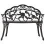 Banco de bistró aluminio fundido bronce 100 cm de vidaXL, Bancos de jardín - Ref: Foro24-47859, Precio: 158,55 €, Descuento: %