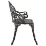 Banco de bistró aluminio fundido bronce 100 cm de vidaXL, Bancos de jardín - Ref: Foro24-47859, Precio: 149,02 €, Descuento: %