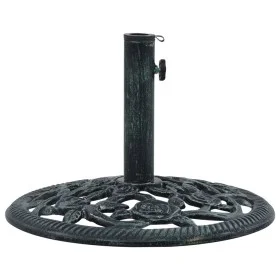 Base de sombrilla de hierro fundido verde 9 kg 40 cm de vidaXL, Bases para sombrillas - Ref: Foro24-47863, Precio: 47,11 €, D...