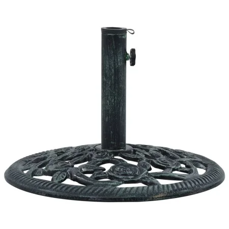 Base de sombrilla de hierro fundido verde 9 kg 40 cm de vidaXL, Bases para sombrillas - Ref: Foro24-47863, Precio: 47,11 €, D...