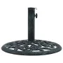 Base de sombrilla de hierro fundido verde 9 kg 40 cm de vidaXL, Bases para sombrillas - Ref: Foro24-47863, Precio: 47,11 €, D...