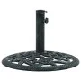Base de sombrilla de hierro fundido verde 9 kg 40 cm de vidaXL, Bases para sombrillas - Ref: Foro24-47863, Precio: 47,11 €, D...