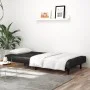2 seater black synthetic leather sofa bed by , Sofas - Ref: Foro24-375947, Price: 238,01 €, Discount: %