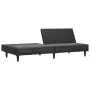 2-Sitzer-Schlafsofa aus schwarzem Kunstleder von , Sofas - Ref: Foro24-375947, Preis: 238,01 €, Rabatt: %