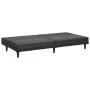 2-Sitzer-Schlafsofa aus schwarzem Kunstleder von , Sofas - Ref: Foro24-375947, Preis: 238,01 €, Rabatt: %