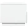 Mesa de centro con luces LED blanco 50x49x40 cm de , Mesas de centro - Ref: Foro24-839826, Precio: 59,02 €, Descuento: %