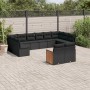 Set de sofás de jardín 12 piezas cojines ratán sintético negro de , Conjuntos de jardín - Ref: Foro24-3260522, Precio: 779,62...
