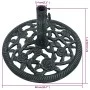 Base de sombrilla de hierro fundido verde 9 kg 40 cm de vidaXL, Bases para sombrillas - Ref: Foro24-47863, Precio: 47,11 €, D...