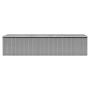 Cobertizo de jardín acero galvanizado gris 257x779x181 cm de vidaXL, Cobertizos - Ref: Foro24-47033, Precio: 859,27 €, Descue...