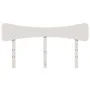 Solid white pine wood bed headboard 160 cm by , Headboards and footboards - Ref: Foro24-844770, Price: 52,89 €, Discount: %