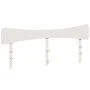 Cabecero de cama madera maciza de pino blanco 180 cm de , Cabeceros y pies de cama - Ref: Foro24-844766, Precio: 55,81 €, Des...