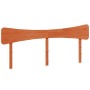 Cabecero de cama madera maciza de pino marrón cera 200 cm de , Cabeceros y pies de cama - Ref: Foro24-844764, Precio: 52,25 €...