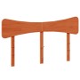Cabecero de cama madera maciza de pino marrón cera 160 cm de , Cabeceros y pies de cama - Ref: Foro24-844772, Precio: 46,00 €...