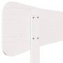 Cabecero de cama madera maciza de pino blanco 75 cm de , Cabeceros y pies de cama - Ref: Foro24-844798, Precio: 35,02 €, Desc...