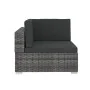 Set de sofás de jardín con cojines 4 pzas ratán sintético gris de vidaXL, Conjuntos de jardín - Ref: Foro24-47270, Precio: 30...