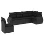 Set de sofás de jardín 6 piezas y cojines ratán sintético negro de , Conjuntos de jardín - Ref: Foro24-3253762, Precio: 419,7...