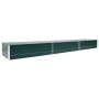 Arriate de jardín de acero galvanizado verde 480x80x45 cm de vidaXL, Maceteros y jardineras - Ref: Foro24-47065, Precio: 78,6...