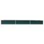 Arriate de jardín de acero galvanizado verde 480x80x45 cm de vidaXL, Maceteros y jardineras - Ref: Foro24-47065, Precio: 78,6...
