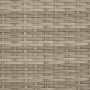Tumbona con capota y cojines ratán sintético gris claro de , Tumbonas - Ref: Foro24-368340, Precio: 246,13 €, Descuento: %