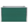 Jardinera elevada de acero galvanizado verde 100x100x45 cm de vidaXL, Maceteros y jardineras - Ref: Foro24-47025, Precio: 44,...