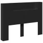 Cabecero de cama con luz LED negro 140x16,5x103,5 cm de , Cabeceros y pies de cama - Ref: Foro24-839246, Precio: 106,06 €, De...