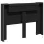 Cabecero de cama con luz LED negro 140x16,5x103,5 cm de , Cabeceros y pies de cama - Ref: Foro24-839246, Precio: 107,84 €, De...
