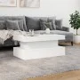 Mesa de centro con luces LED blanco 90x50x40 cm de , Mesas de centro - Ref: Foro24-839847, Precio: 85,06 €, Descuento: %